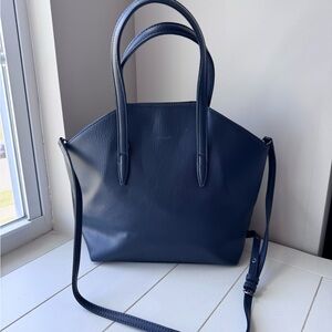 Matt and Nat Vegan Leather Elegant Navy Blue Women's Handbag